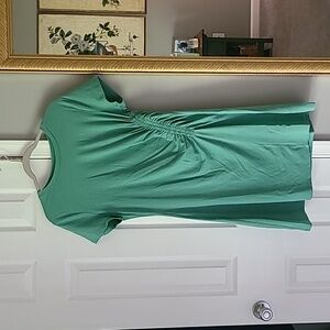 BRAND NEW Universal Thread Green T-shirt Dress with scrunch detail